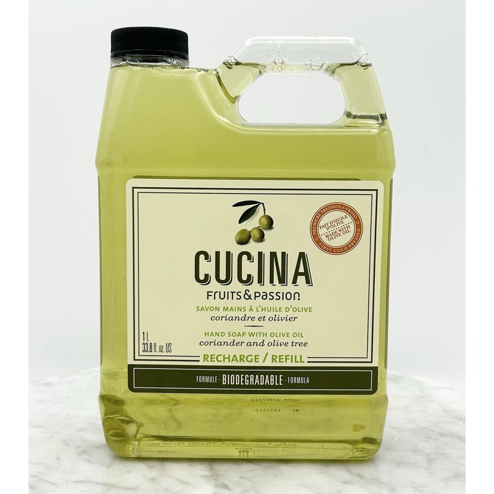 Cucina Hand Soap Refill 1L Fruits & Passion Olive Oil Kitchen Soap